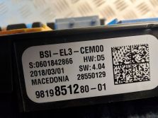 PEUGEOT 308 II SW KOMBI T9 1.6 HDI ZESTAW STARTOWY KOMPUTER BSI 9814182680