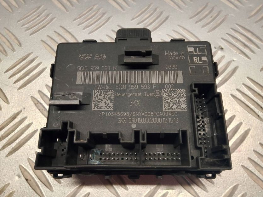 VW ATLAS CROSS 2021 MODUŁ DRZWI LEWY PRZÓD 5Q0959593F