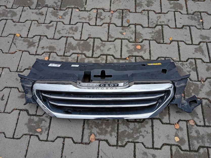 PEUGEOT 2008 I GRILL ATRAPA CHROM PRZÓD PRZEDNIA