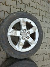 AUDI Q7 4L 5X130 FELGI ALUMNIOWE 19 OPONY KOLA 265/50R19 4L0601025BB VERDE