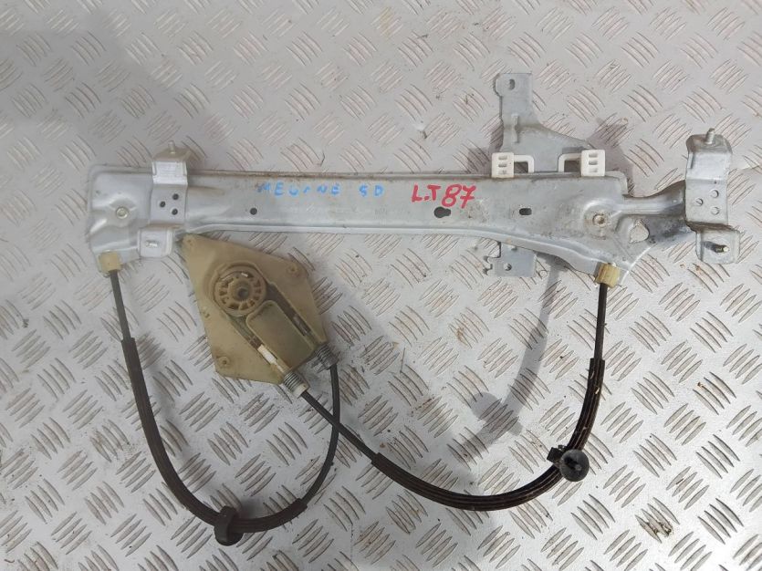 RENAULT MEGANE III PODNOŚNIK MECHANIZM SZYBY LEWY TYŁ 827210003R