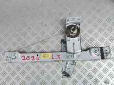 PEUGEOT 207 PODNOŚNIK MECHANIZM SZYBY LEWY TYŁ 9650768180