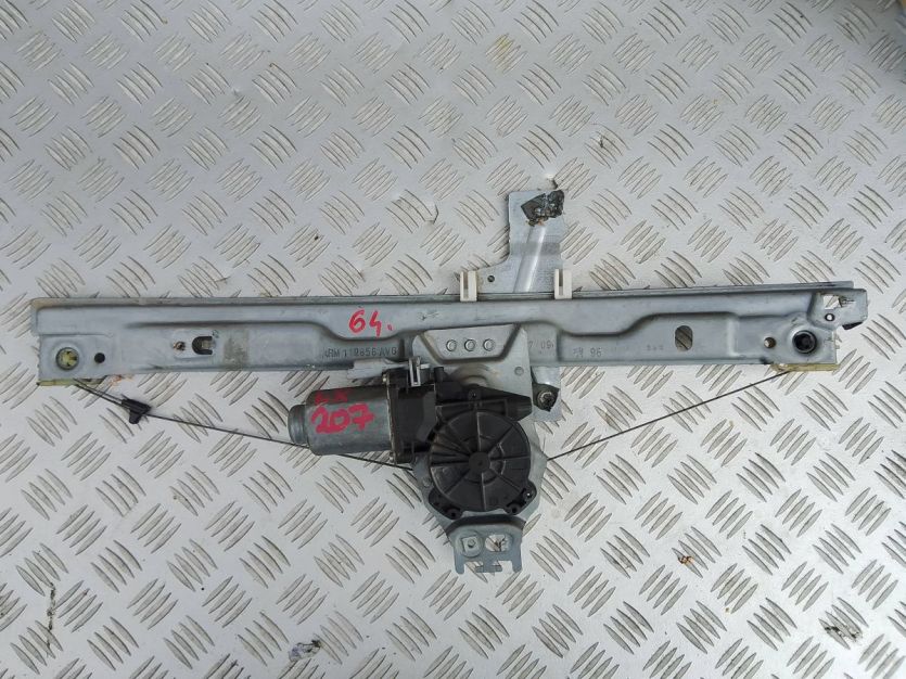 PEUGEOT 207 PODNOŚNIK MECHANIZM SZYBY LEWY PRZÓD