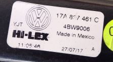 VW JETTA MK7 PODNOŚNIK SZYBY LEWY PRZÓD 17A837461C