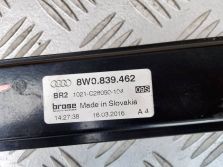 AUDI A4 B9 8W PODNOŚNIK MECHANIZM SZYBY PRAWY TYŁ 8W0839462