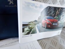 PEUGEOT 208 2016 KSIĄŻKA SERWISOWA