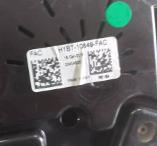 FORD FIESTA 2019 MK8 1.0 LICZNIK ZEGARY H1BT-10849-FAC