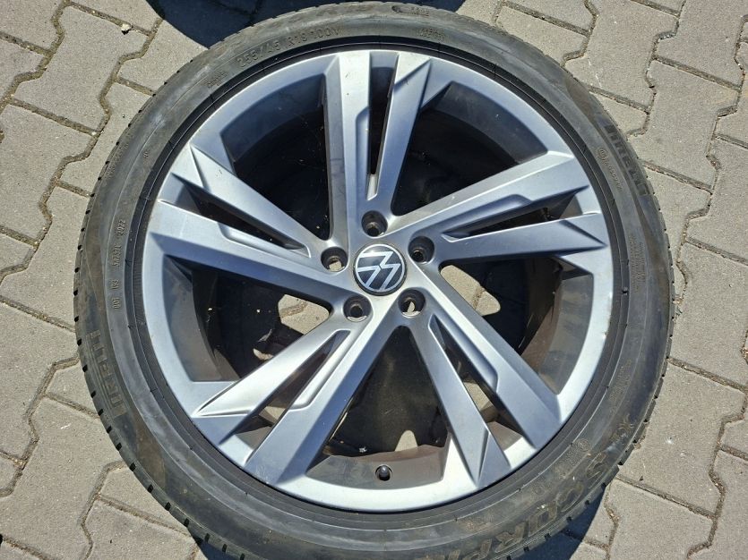 VW TIGUAN II 2023 FELGA ALUMNIOWA 19 5NN601025T 5NN601025AF ET38