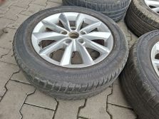 FELGI ALUMNIOWE 17 5X112 SKODA OCTAVIA AUDI A3 GOLF 5E0601025B OPONY 205/55