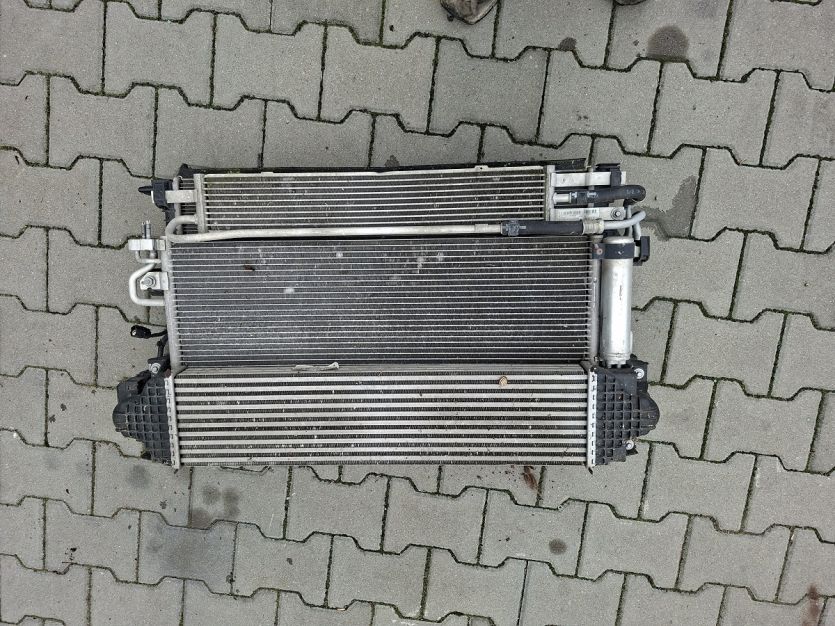 LINCOLN MKZ 2018 2.0 CHŁODNICE WODA KLIMATYZACJA WENTYLATORY INTERCOOLER