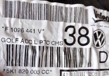 VW GOLF VI 6 TDI 2012 5D NAGRZEWNICA 5K1820003CC
