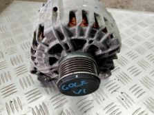 VW GOLF VI 6 TDI 2012 5D ALTERNATOR 03L903023F