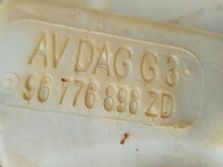 CITROEN C4 PICASSO II 2016 DYWAN WYKŁADZINA LEWY PRZÓD 96776898ZD