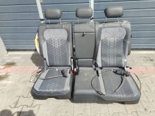 VW TIGUAN II 2023 ALLSPACE KANAPA TYŁ TYLNA DZIELONA