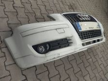 AUDI A3 8P 2.0 TDI 2007 LIFT ZDERZAK PRZOD PRZEDNIA ATRAPA GRILL HALOGENY