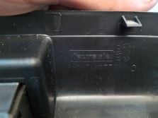 PEUGEOT 207 2009 5D PANEL PRZEŁĄCZNIK CZYTNIK KART 9656713577