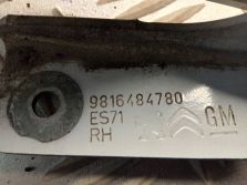 TOYOTA PROACE PEUGEOT PARTNER K9 2023 ZAWIAS MASKI PRAWY 9816484780