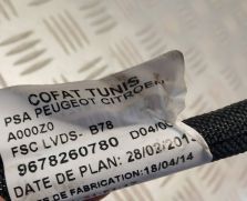 CITROEN C4 PICASSO II 2016 KABEL RADIA NAWIGACJI 9678260780