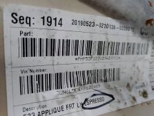LINCOLN MKZ 2013 - 2019 TAPICERKA BOCZEK DRZWI LEWY PRZÓD HP53-F237W29