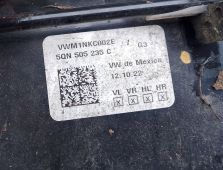 VW TIGUAN II 2023 2.0 TDI KOŁYSKA WÓZEK SANKI BELKA TYŁ 5N0505285D
