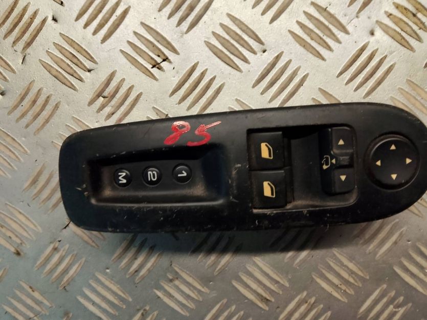 PEUGEOT 407 COUPE PRZEŁĄCZNIK PANEL SZYB LEWY PRZÓD