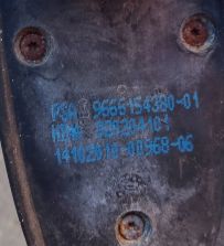 CITROEN DS3 1.6 HDI ANTENA DACHOWA 9666154380