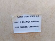 CITROEN DS3 1.6 HDI PODSUFITKA DASZKI PRZECIWSŁONECZNE RĄCZKA 96867466ZE