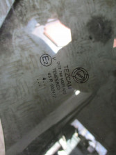 FIAT DOBLO 2014 R. SZYBA PRAWY TYŁ OPUSZCZANA