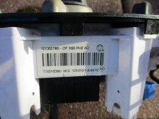 DACIA DUSTER 2011 R. PANEL NAWIEWU KLIMATYZACJI