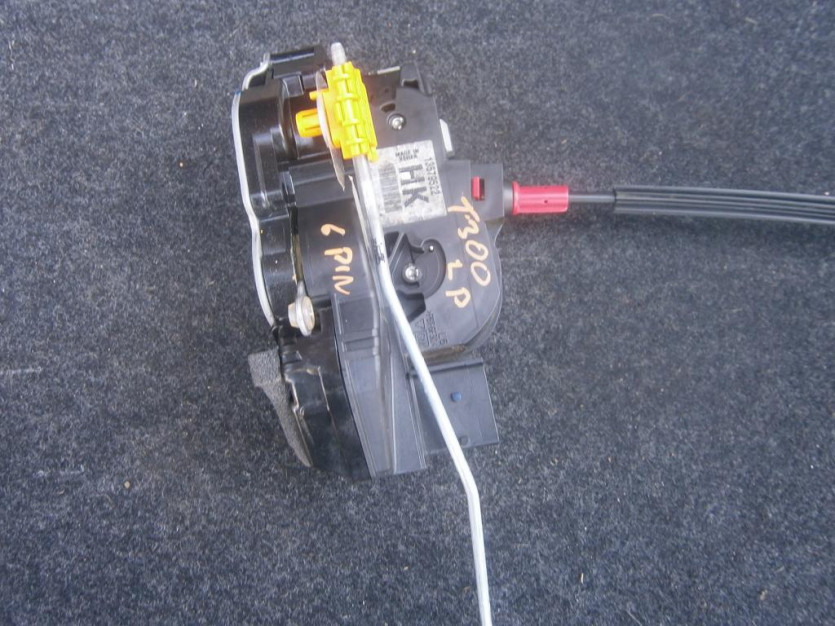 AVEO 1,3 D T300 ZAMEK DRZWI LEWY PRZÓD 6PIN 12r