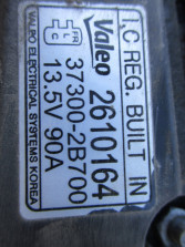 HYUNDAI I30 II 1.4 16V ALTERNATOR 37300-2B700