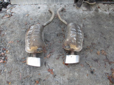 SANTA FE II LIFT 4X4 2.0 CRDI TŁUMIK PRAWY