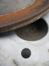 HYUNDAI I10 II 2017 R. 1.0 TARCZE KLOCKI TYŁ