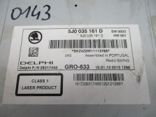 SKODA RADIO SWING PLUS KOD DO RADIA 5J0035161D