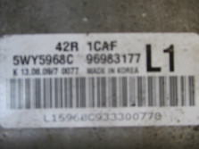 AVEO 1.2 KOMPUTER 5WY5968C