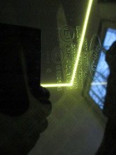 FOCUS MK3 SEDAN SZYBA LEWY TYŁ