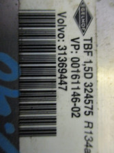 VOLVO V40 D2 2.0 D15 R. ZAWÓR ROZPRĘŻNY 31369447