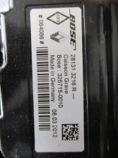 GRAND SCENIC III 3 LIFT BOSE TUBA GŁOSNIK