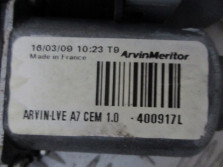 PEUGEOT 207 5D HB MECHANIZM SZYBY LEWY PRZÓD