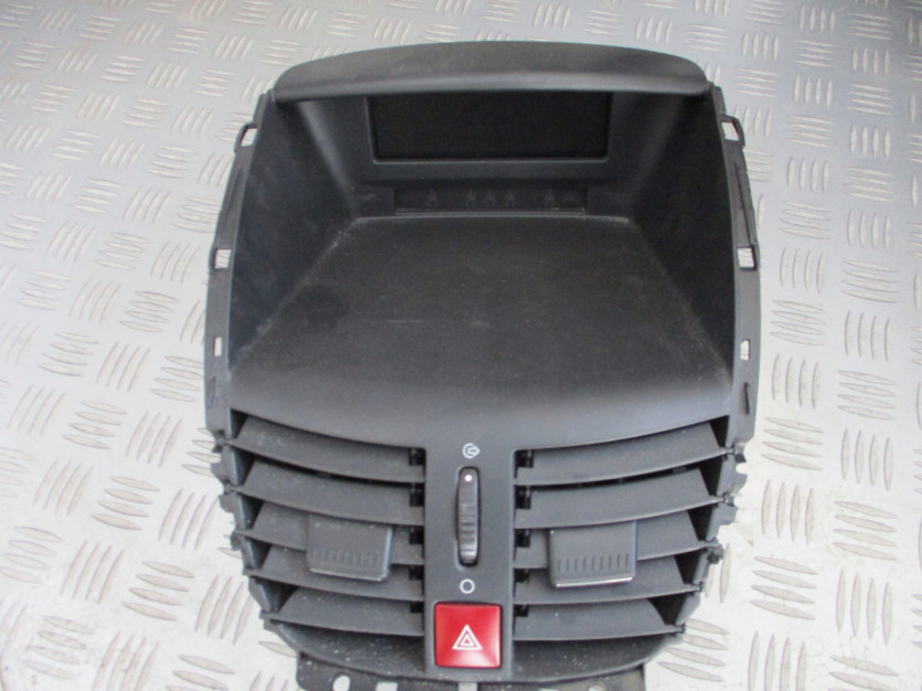 Wyświetlacz radia zegarek Peugeot 207 96661366