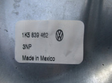 vw JETTA SEDAN MECHANIZM SZYBY PRAWY TYŁ 1K5839462