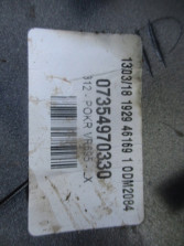 FIAT 500 NAKLADKA NA LUSTERKO LEWE OBUDOWA VR876