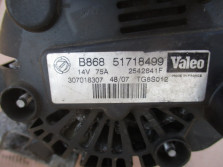 LANCIA YPSILON 05R. 1.3 ALTERNATOR B868 71718499
