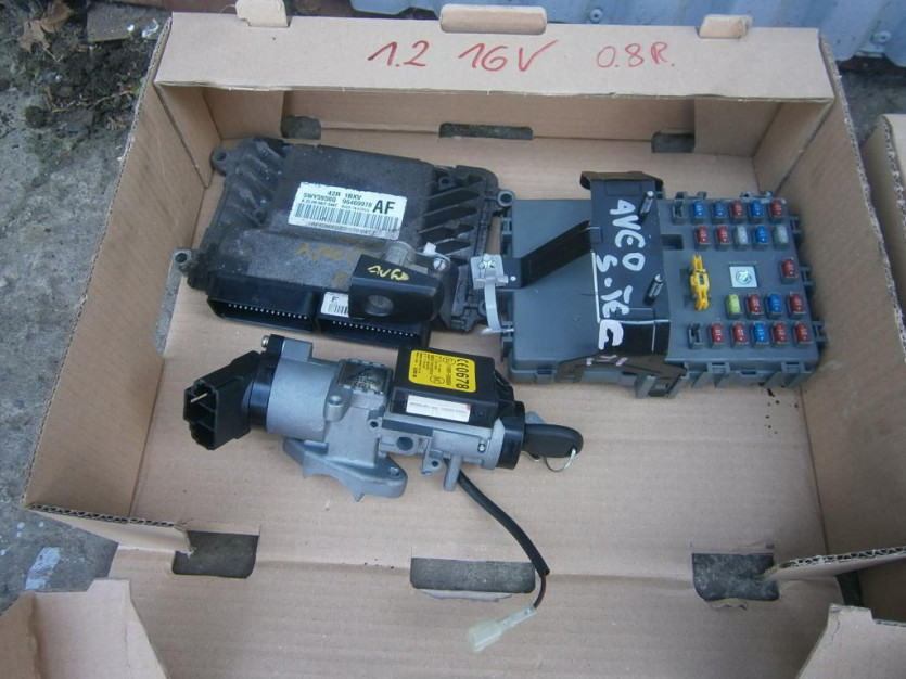 CHEVROLET AVEO 1,2 16V KOMPUTER STACYJKA KLUCZYK