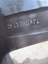 ibiza 6J IV FR FELGA R17 6P0601025C 7JX17H2 ET43