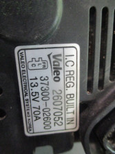 PICANTO I LIFT 09 R. 1.1 HYUNDAI I10 ALTERNATOR