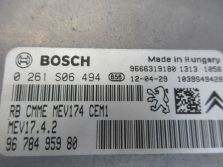 PEUGEOT 208 SILNIK 1.4 VTI KOMPUTER 9678495980