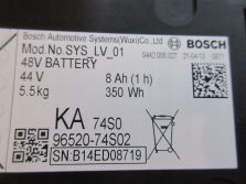 VITARA III HYBRID BATERIA 96520-74S02