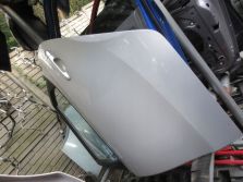 HYUNDAI I30 HB DRZWI LEWY TYŁ SREBRNE