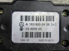 MERCEDES ML W163 PRZEŁĄCZNIK SZYB TYŁ A1638200426